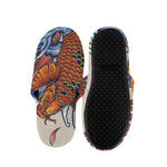 Japanese Koi Fish Tattoo Print Slippers