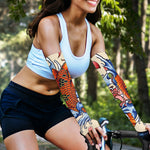 Japanese Koi Fish Tattoo Print Sun Protection Arm Sleeves