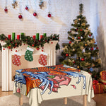 Japanese Koi Fish Tattoo Print Tablecloth