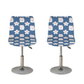 Japanese Lucky Cat And Sakura Print Bar Stool Covers