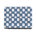 Japanese Lucky Cat And Sakura Print Bifold Wallet