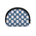 Japanese Lucky Cat And Sakura Print Coin Purse