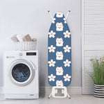 Japanese Lucky Cat And Sakura Print Ironing Board Cover