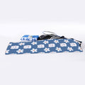 Japanese Lucky Cat And Sakura Print Sports Towel