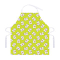 Japanese Lucky Cat Cartoon Print Adjustable Apron