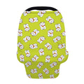 Japanese Lucky Cat Cartoon Print Baby Seat Cover