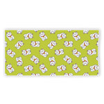 Japanese Lucky Cat Cartoon Print Beach Towel