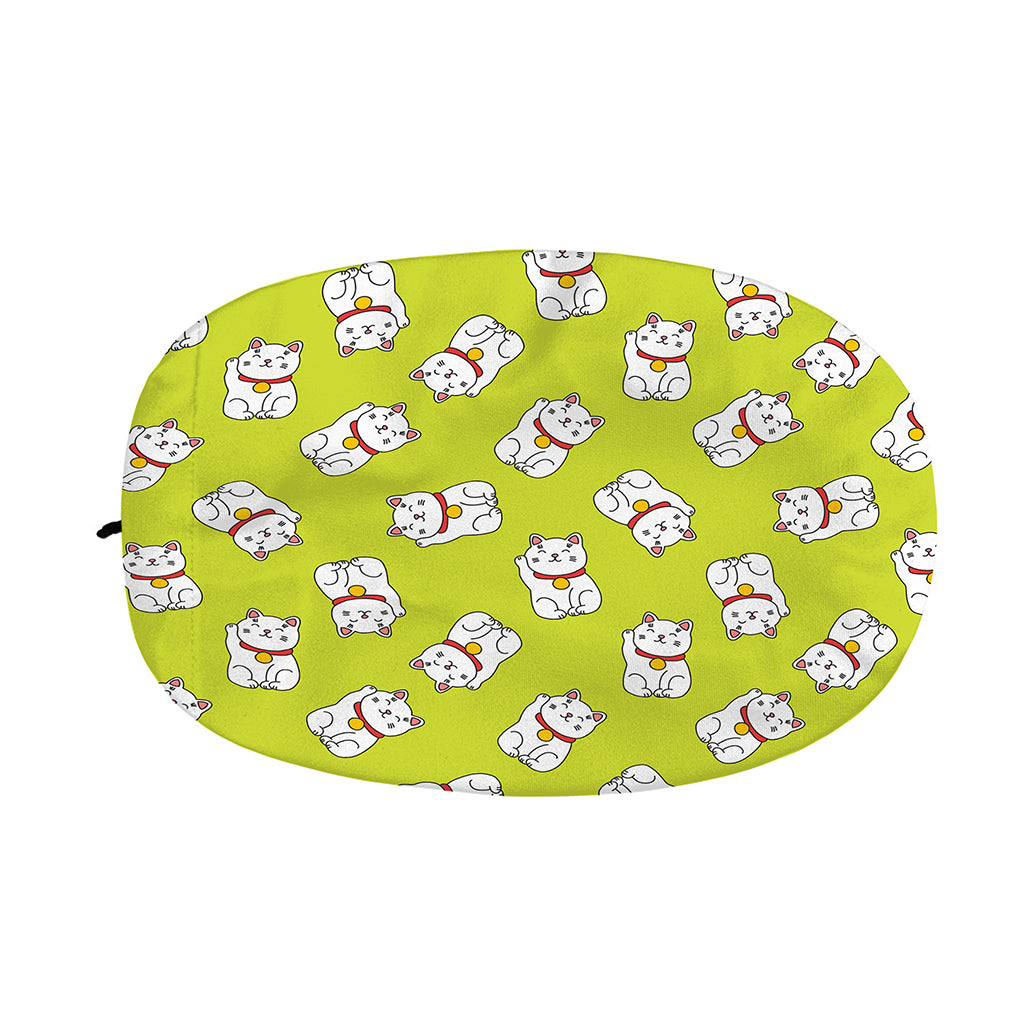 Japanese Lucky Cat Cartoon Print Car Side Mirror Covers