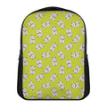 Japanese Lucky Cat Cartoon Print Casual Backpack