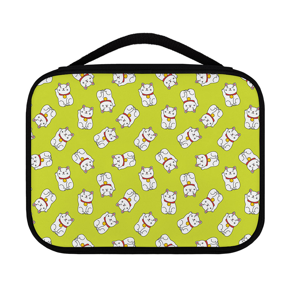 Japanese Lucky Cat Cartoon Print Classic Bible Case
