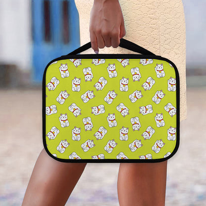 Japanese Lucky Cat Cartoon Print Classic Bible Case