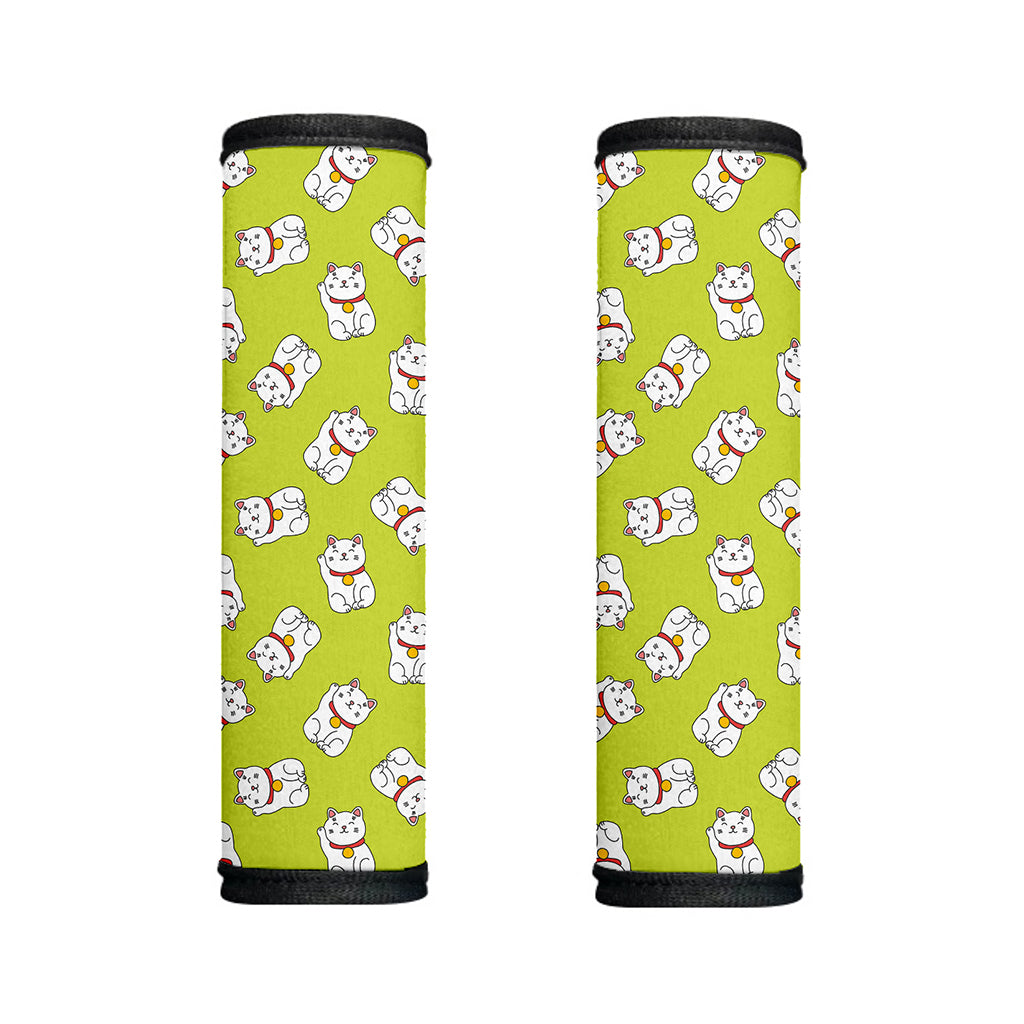Japanese Lucky Cat Cartoon Print Handle Covers
