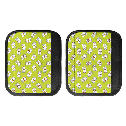 Japanese Lucky Cat Cartoon Print Handle Covers