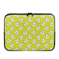Japanese Lucky Cat Cartoon Print Laptop Sleeve