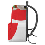 Japanese Lucky Cat Maneki Neko Print Backpack