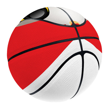 Japanese Lucky Cat Maneki Neko Print Basketball
