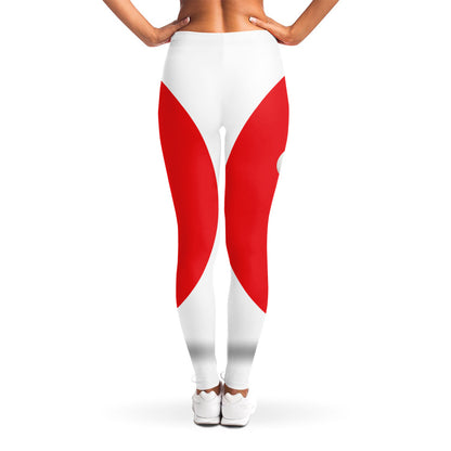 Japanese Lucky Cat Maneki Neko Print Women's Leggings