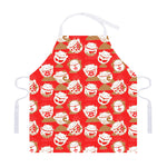 Japanese Lucky Cat Pattern Print Adjustable Apron