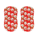 Japanese Lucky Cat Pattern Print Bar Stool Covers