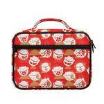 Japanese Lucky Cat Pattern Print Briefcase Bible Bag