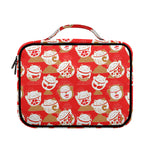 Japanese Lucky Cat Pattern Print Briefcase Bible Bag