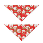 Japanese Lucky Cat Pattern Print Dog Bandana