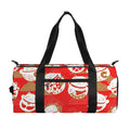 Japanese Lucky Cat Pattern Print Gym Bag