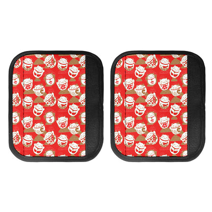 Japanese Lucky Cat Pattern Print Handle Covers