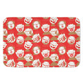Japanese Lucky Cat Pattern Print Indoor Door Mat