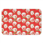 Japanese Lucky Cat Pattern Print Indoor Door Mat