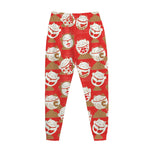 Japanese Lucky Cat Pattern Print Jogger Pants