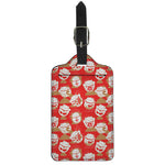 Japanese Lucky Cat Pattern Print Luggage Tag