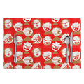 Japanese Lucky Cat Pattern Print Placemat