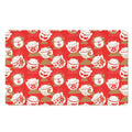 Japanese Lucky Cat Pattern Print Polyester Doormat