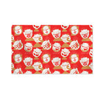 Japanese Lucky Cat Pattern Print Polyester Flag