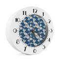 Japanese Ocean Wave Pattern Print Alarm Clock