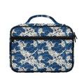 Japanese Ocean Wave Pattern Print Briefcase Bible Bag