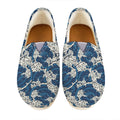 Japanese Ocean Wave Pattern Print Casual Shoes
