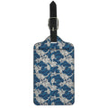 Japanese Ocean Wave Pattern Print Luggage Tag