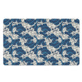Japanese Ocean Wave Pattern Print Polyester Doormat