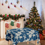 Japanese Ocean Wave Pattern Print Tablecloth