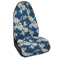Japanese Ocean Wave Pattern Print Waterproof Car Seat Cover