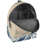 Japanese Ocean Wave Print Backpack