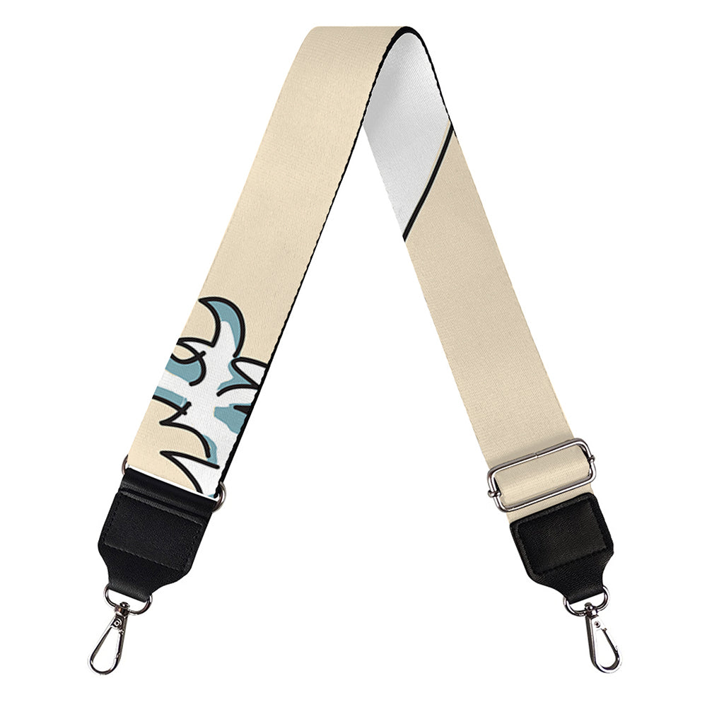 Japanese Ocean Wave Print Bag Strap