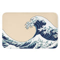 Japanese Ocean Wave Print Indoor Door Mat