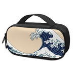 Japanese Ocean Wave Print Insulin Cooler Travel Case