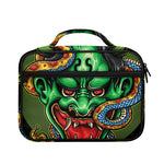 Japanese Oni Demon With Snake Print Briefcase Bible Bag