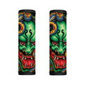 Japanese Oni Demon With Snake Print Handle Covers