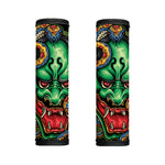 Japanese Oni Demon With Snake Print Handle Covers