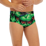 Japanese Oni Demon With Snake Print Men's Briefs